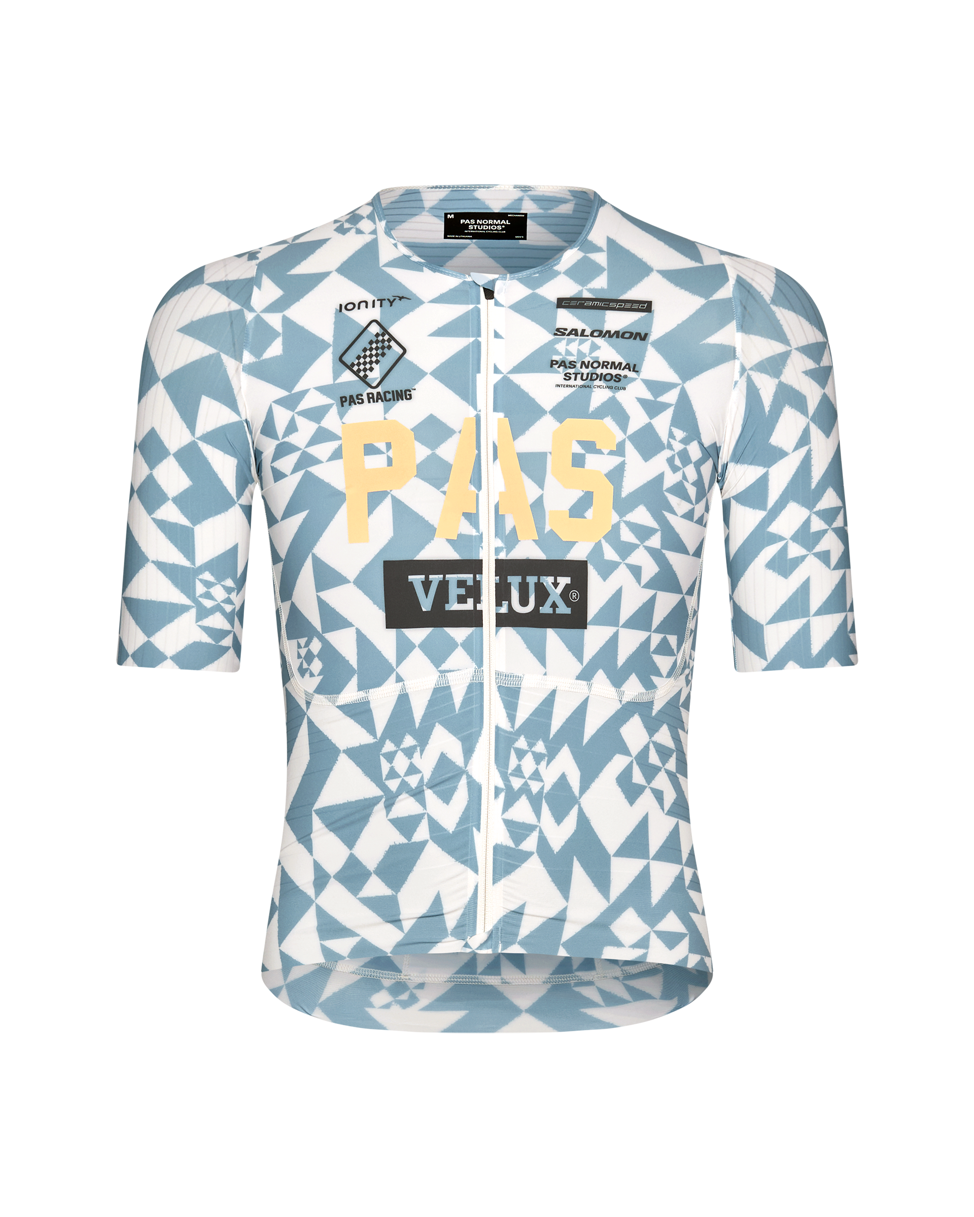 PAS Racing Mechanism Pro Jersey - AOP Origami Light Blue