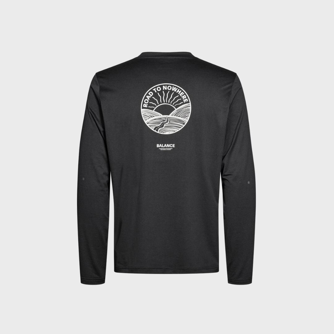 Pas Normal Studios Men's Balance Long Sleeve T-shirt - Black
