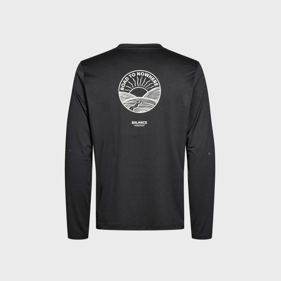 Pas Normal Studios Men's Balance Long Sleeve T-shirt - Black