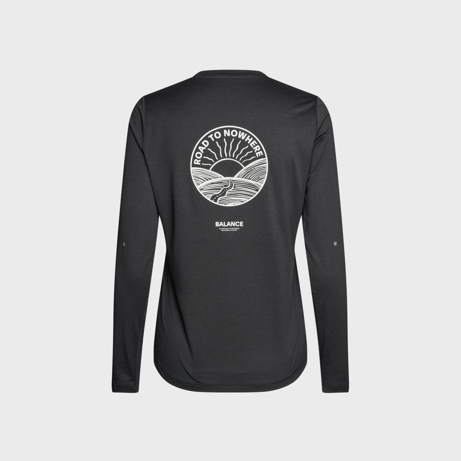 Pas Normal Studios Women's Balance Long Sleeve T-shirt - Black