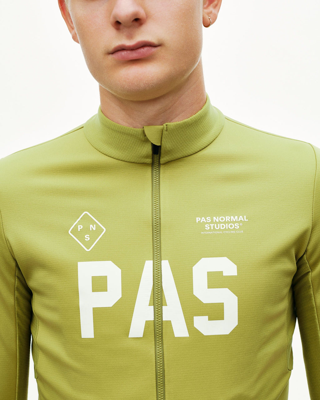 PAS Mechanism Thermal Long Sleeve Jersey 2.0 - Dark Lime