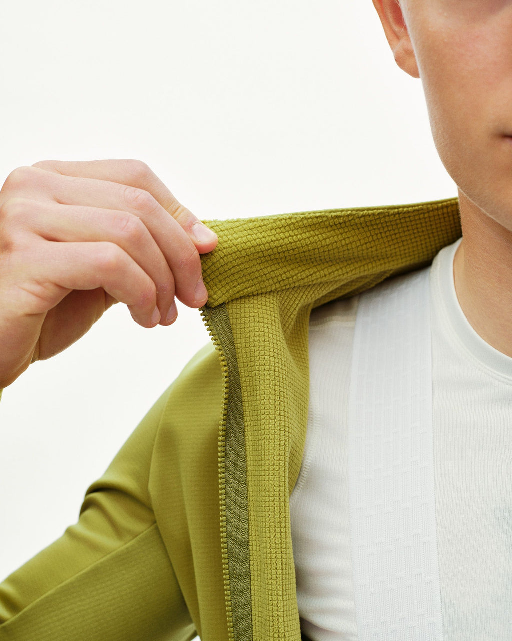 PAS Mechanism Thermal Long Sleeve Jersey 2.0 - Dark Lime
