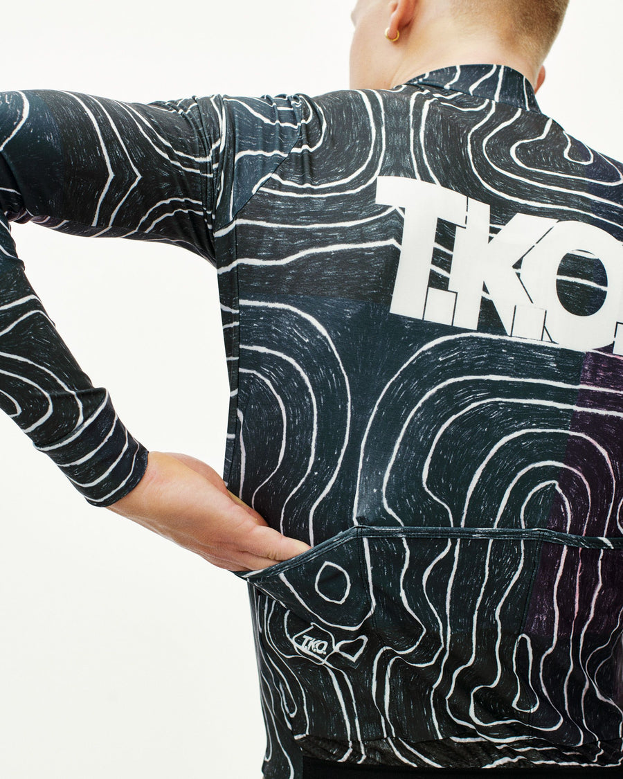 T.K.O. Mechanism Long Sleeve Jersey - T.K.O. Black Multi