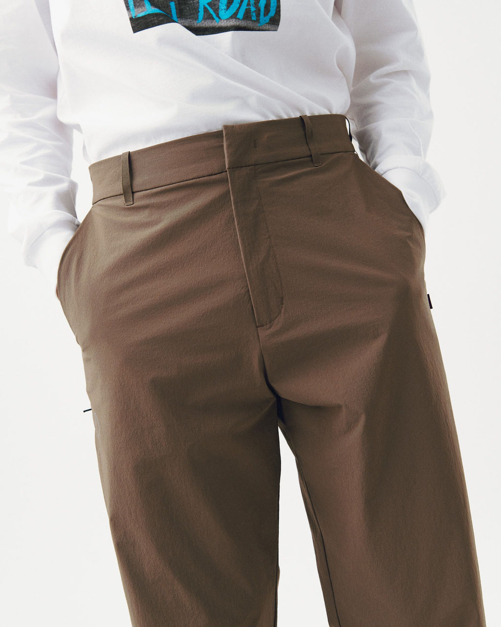 Off-Race Tech Pants - Ash Brown