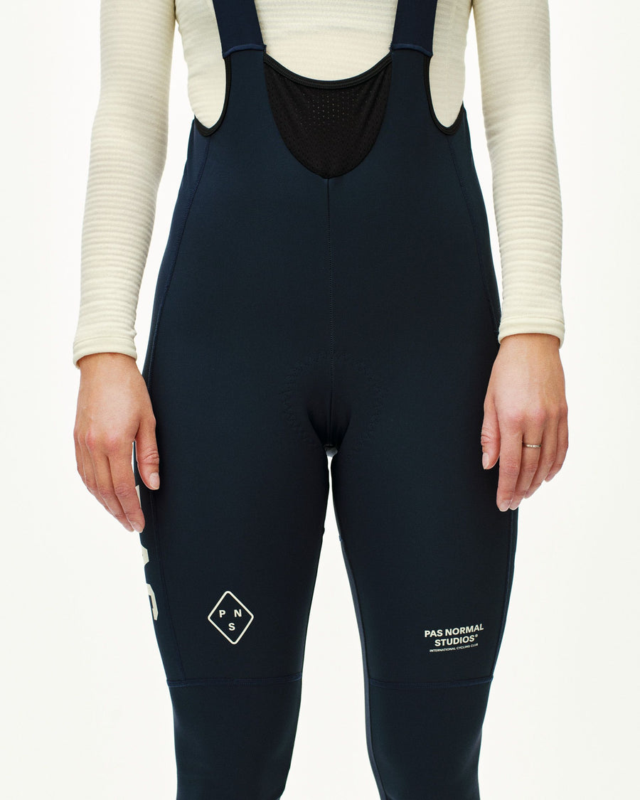 Women's PAS Mechanism Deep Winter Long Bibs - Navy