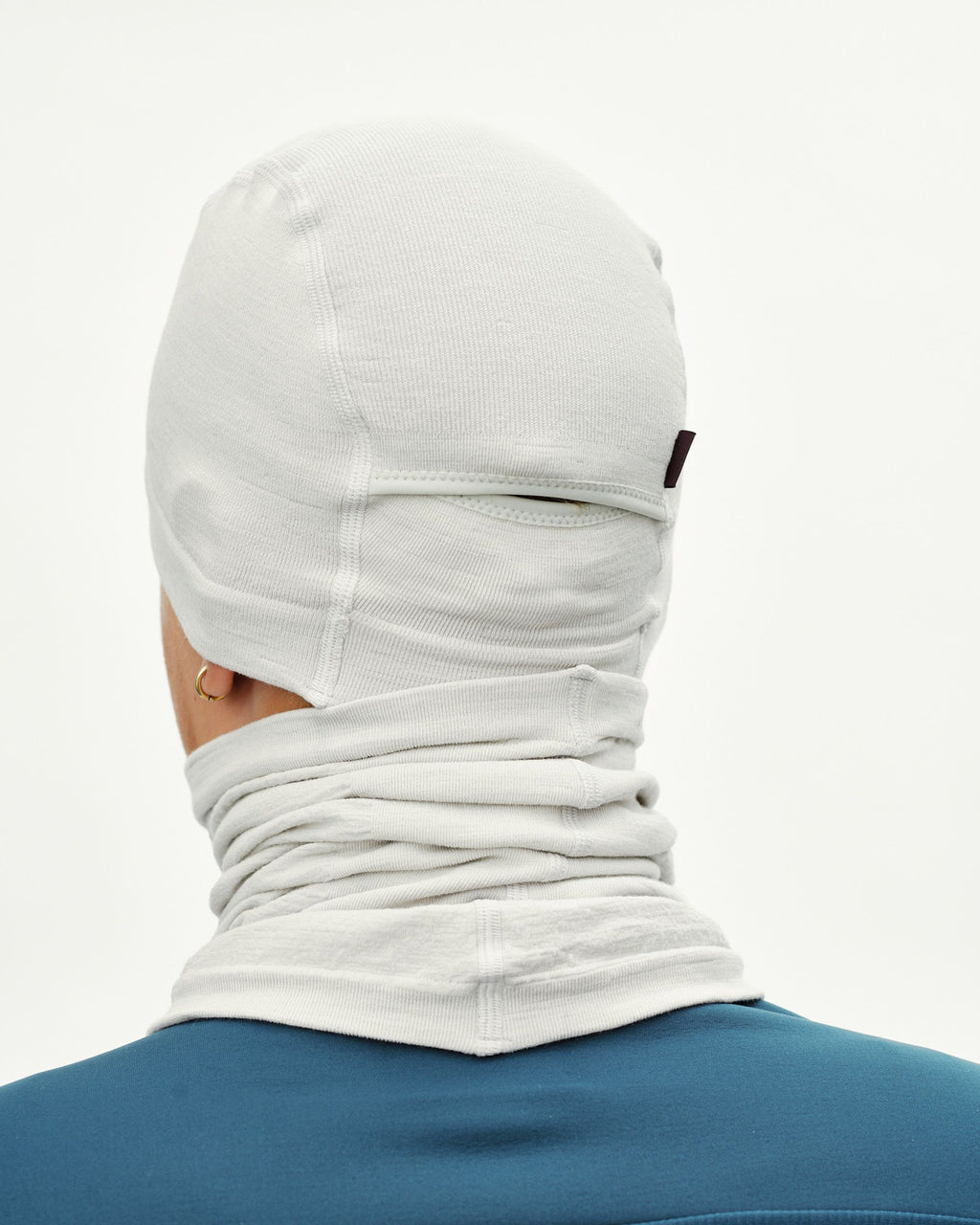 Logo Merino Knit Beanie - Misty Grey