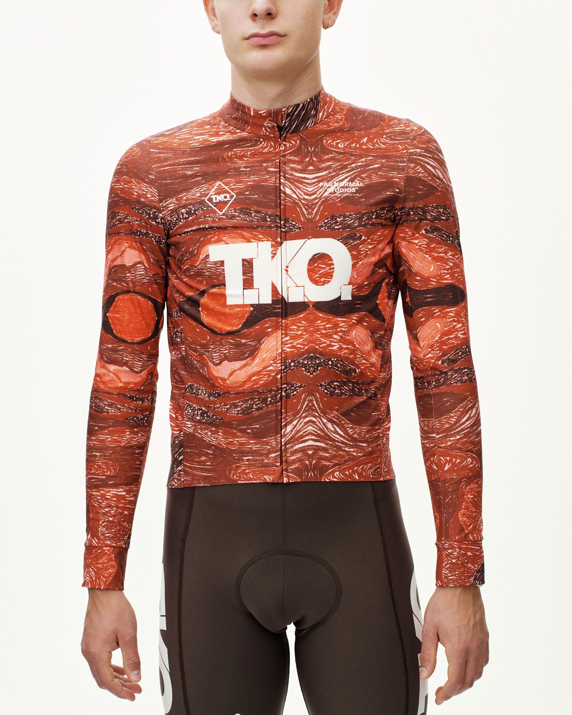 T.K.O. Woven Long Sleeve Jersey - T.K.O. Red