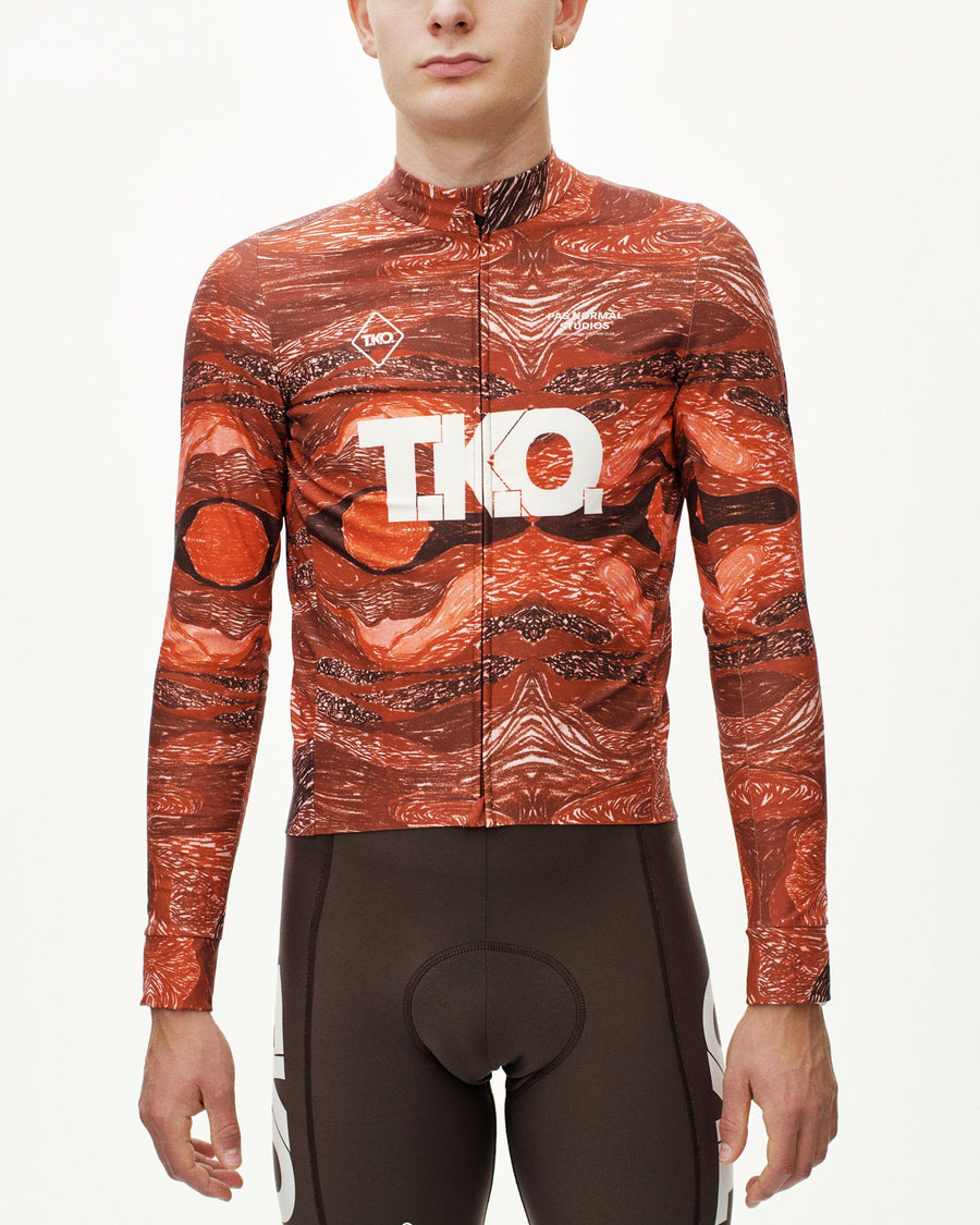 T.K.O. Woven Long Sleeve Jersey - T.K.O. Red