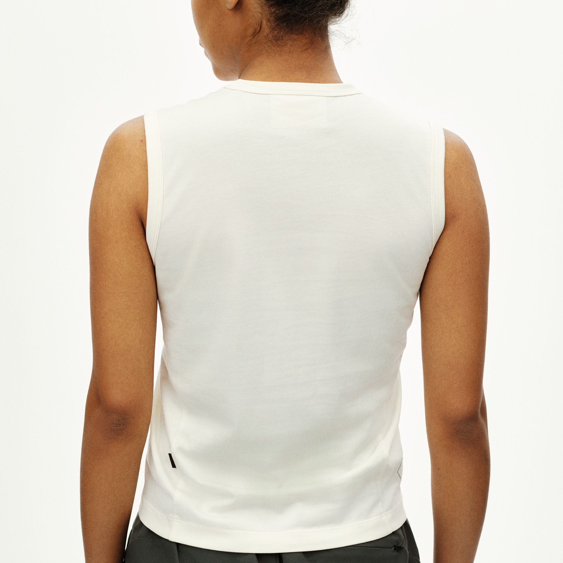 Off-Race Cotton Tech Top - Off White