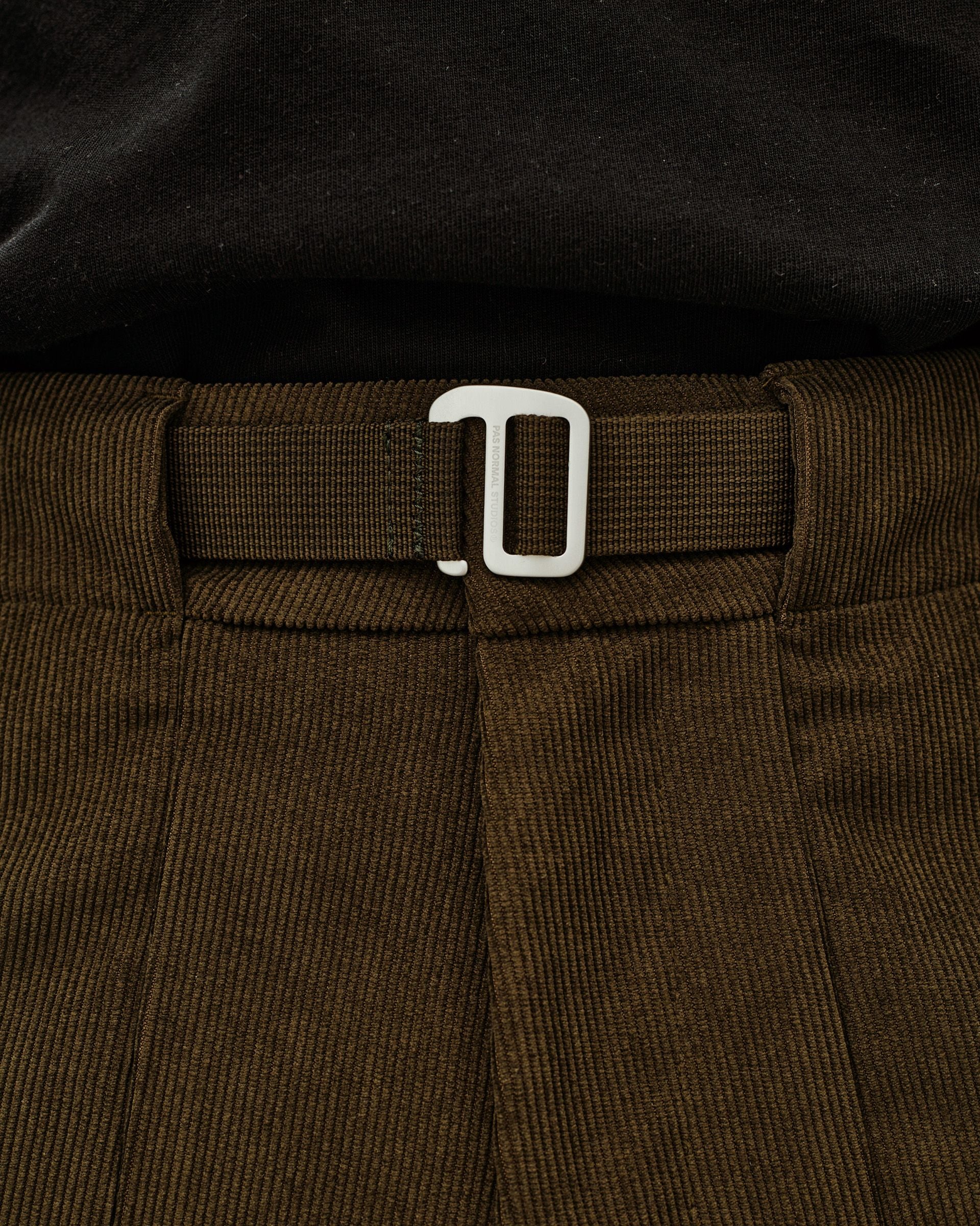 Off-Race Corduroy Pants - Deep Olive