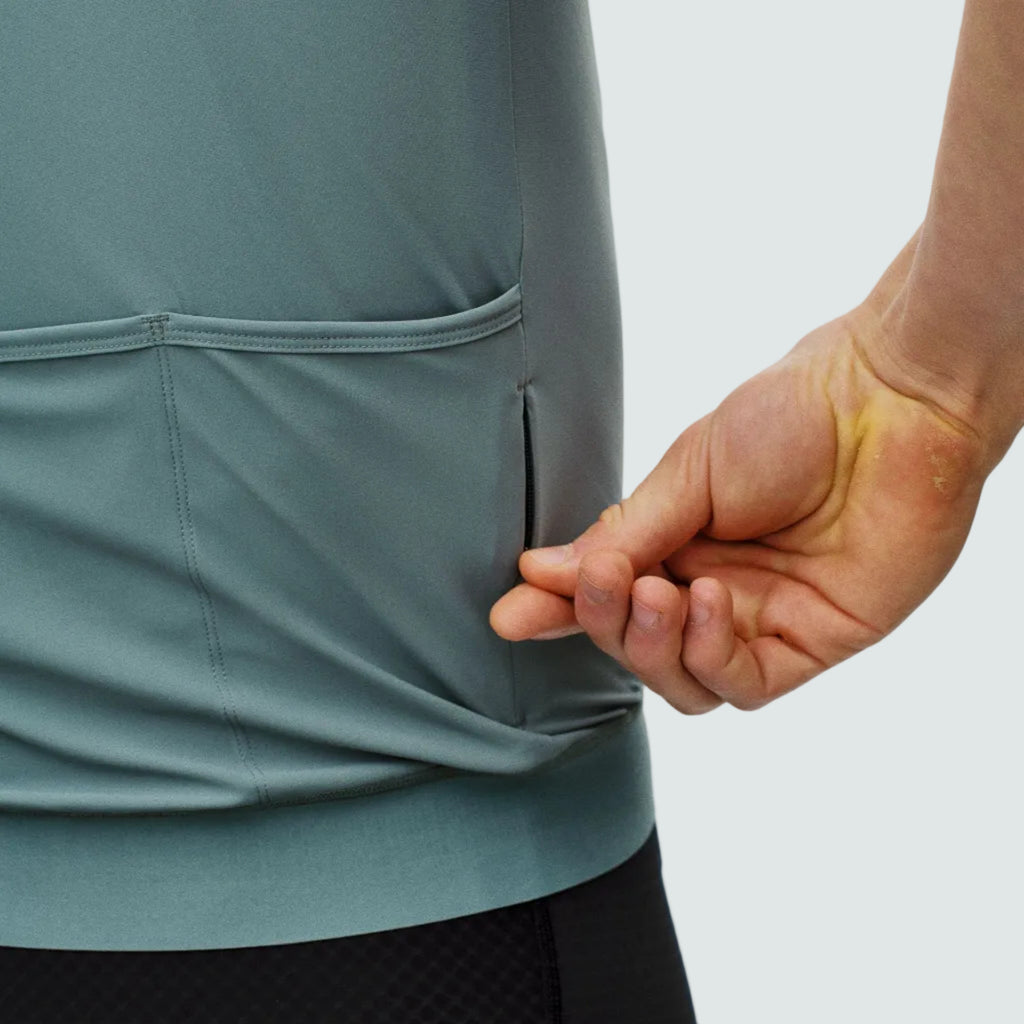 Essential Jersey - Calcite Blue
