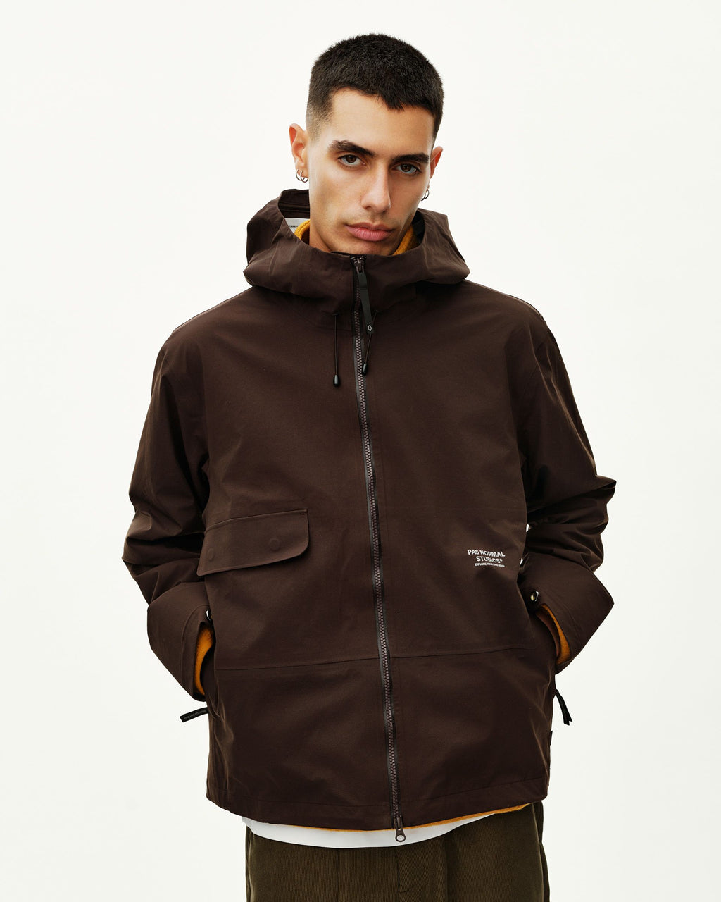 Off-Race 3L Shell Jacket - Dark Coffee