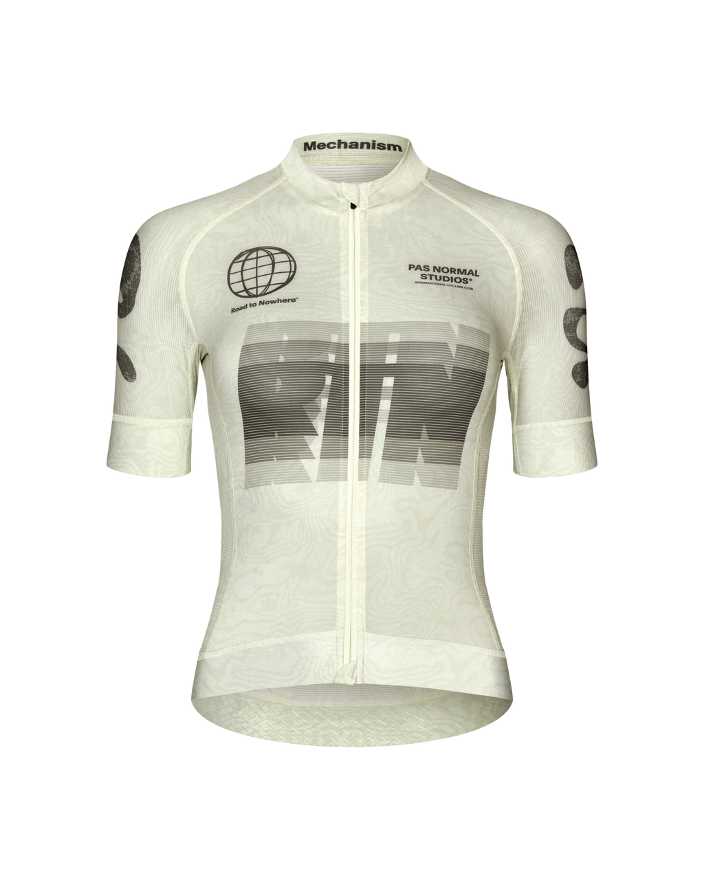 Women´s Mechanism Logo Jersey - AOP RTN Off White