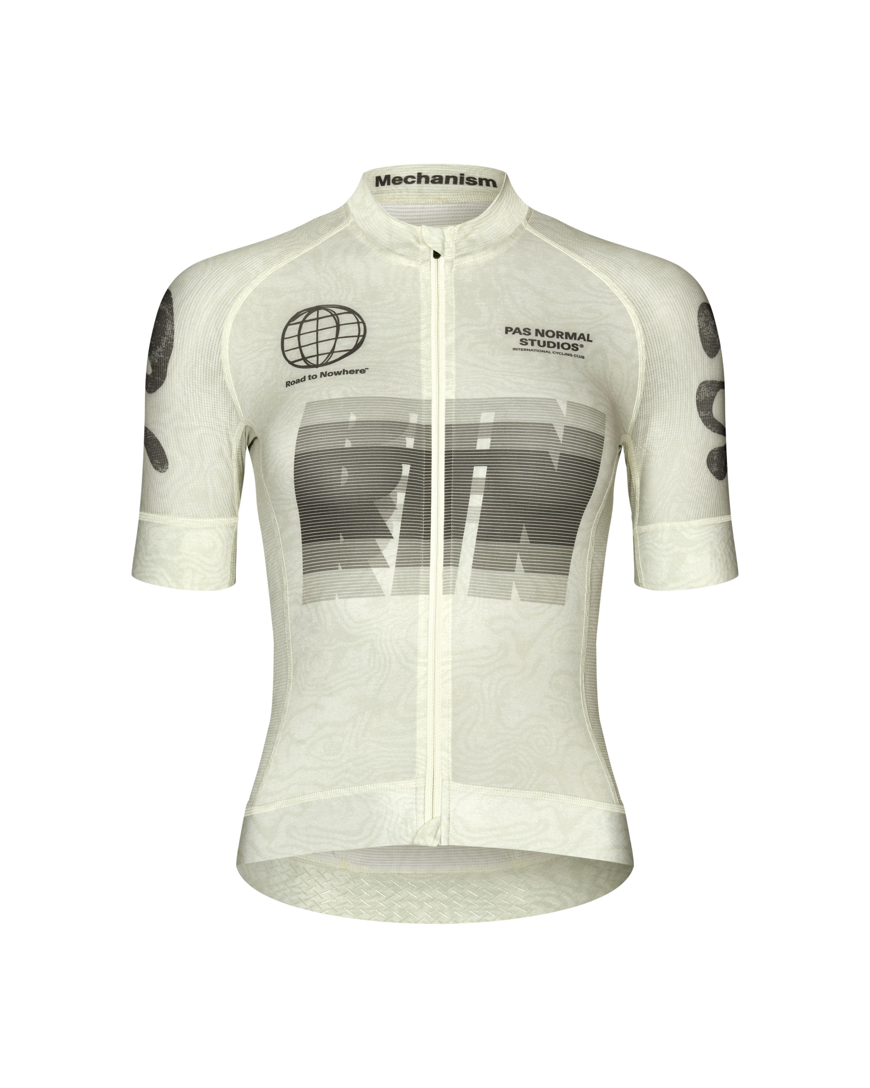Women´s Mechanism Logo Jersey - AOP RTN Off White