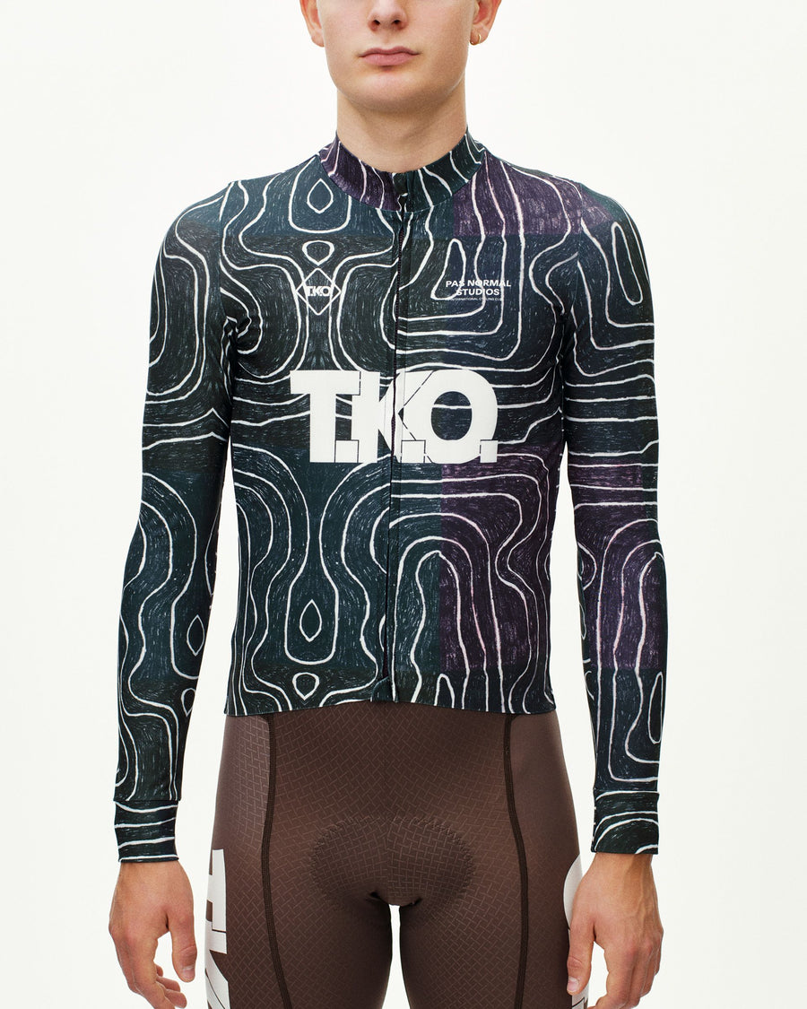 T.K.O. Mechanism Long Sleeve Jersey - T.K.O. Black Multi