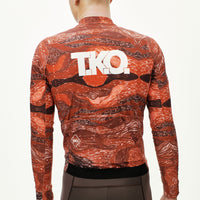 T.K.O. Woven Long Sleeve Jersey - T.K.O. Red