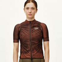 Women´s Mechanism Stow Away Gilet - AOP Light brown