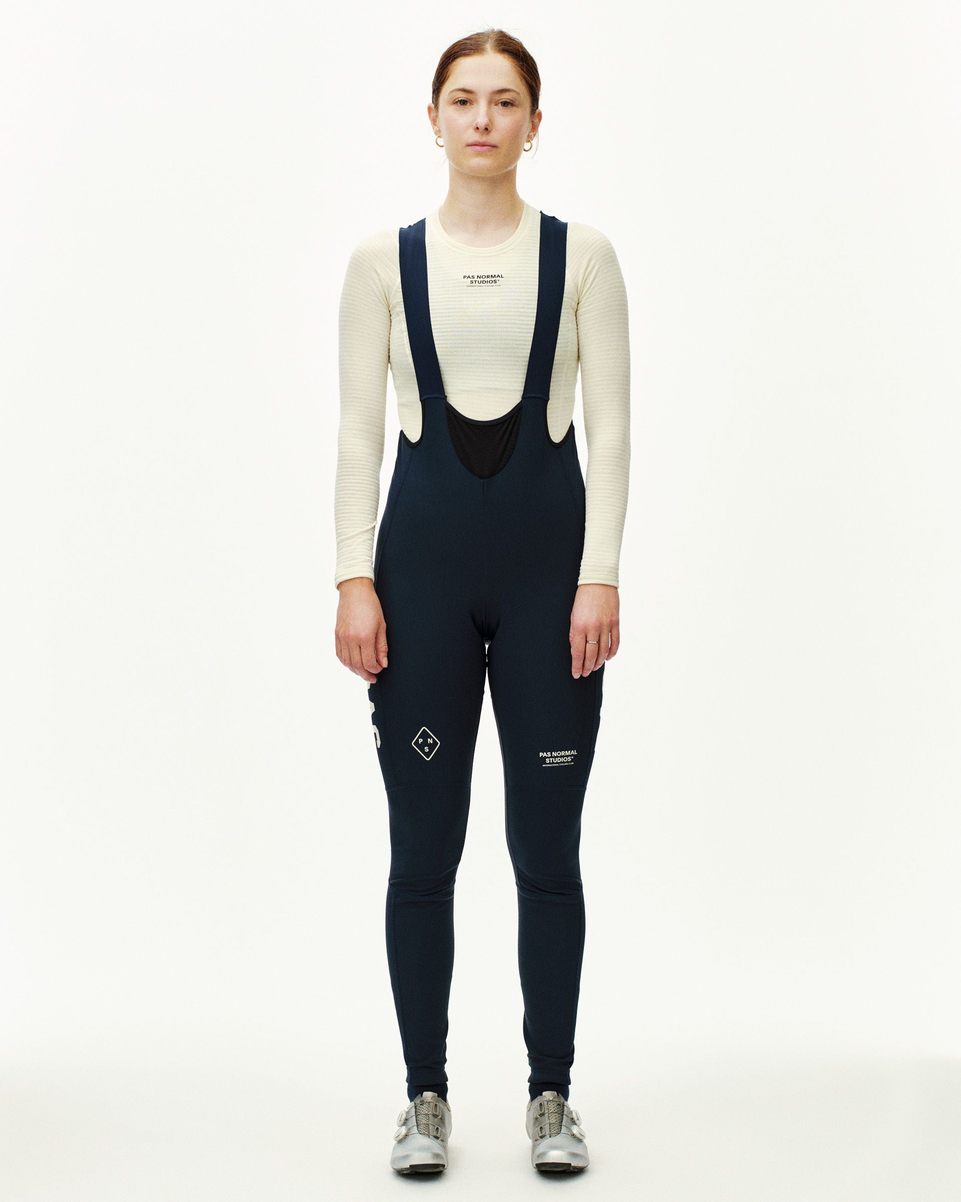 Women's PAS Mechanism Deep Winter Long Bibs - Navy