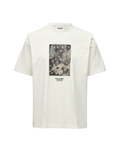 Off-Race Cotton Tech Graphic T-Shirt - Off White