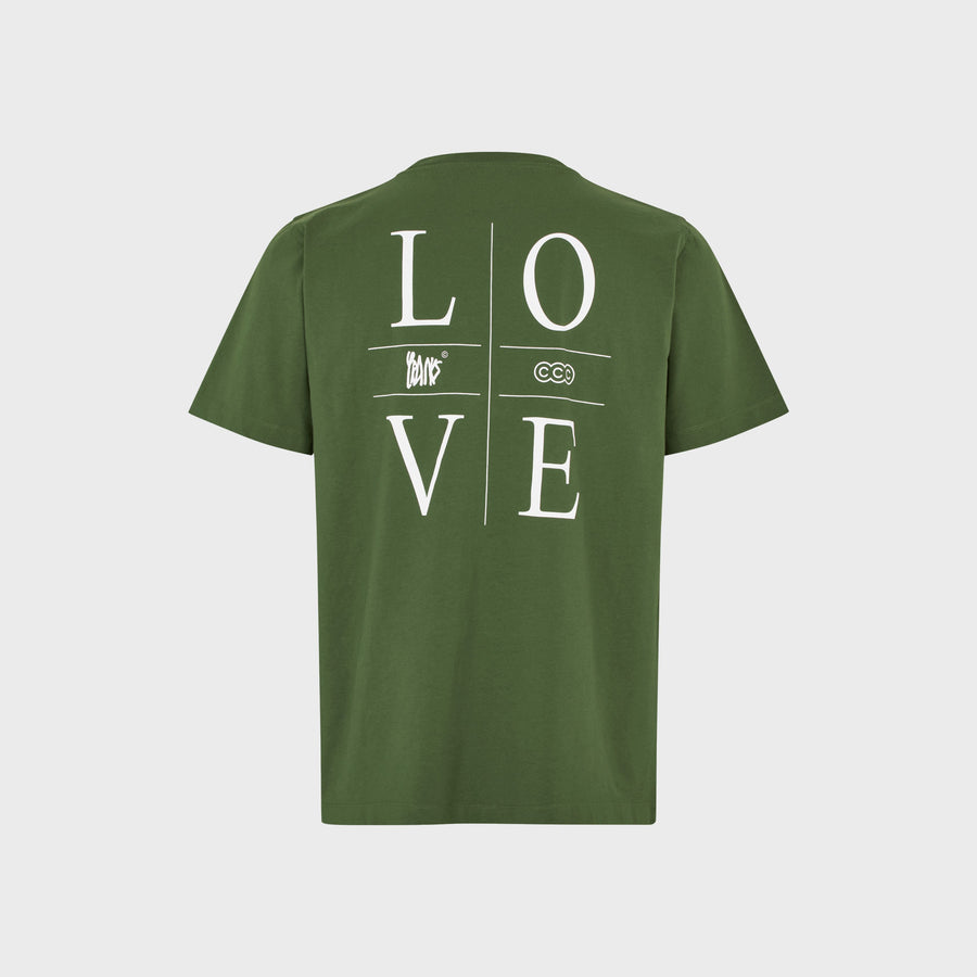Cranks Love T-Shirt - Green