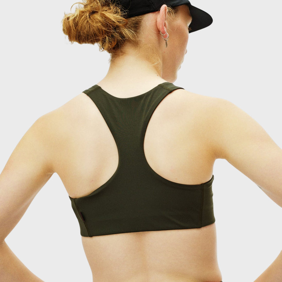 Pas Normal Studios Women's Balance Bra ND - Dark Olive