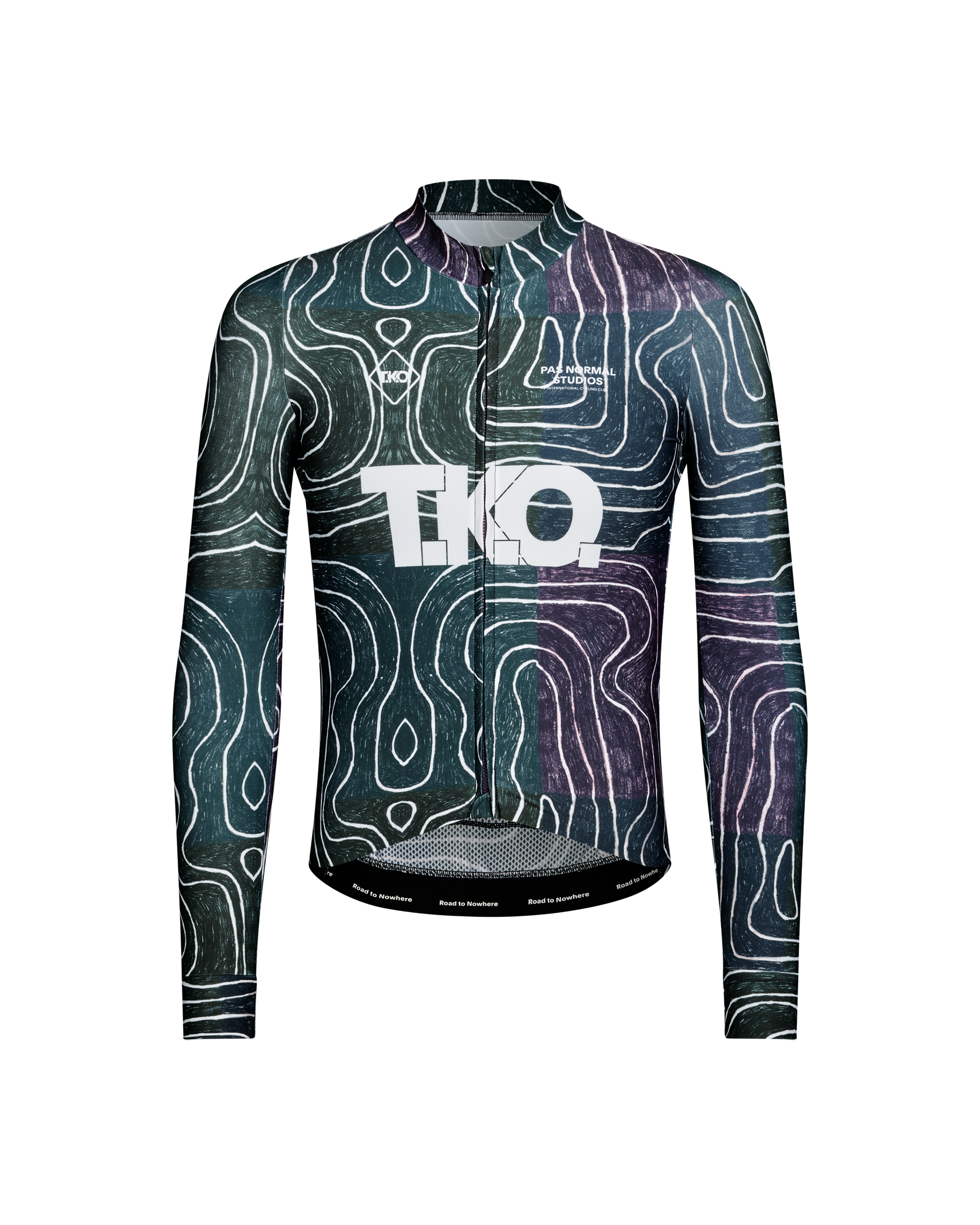 T.K.O. Mechanism Long Sleeve Jersey - T.K.O. Black Multi