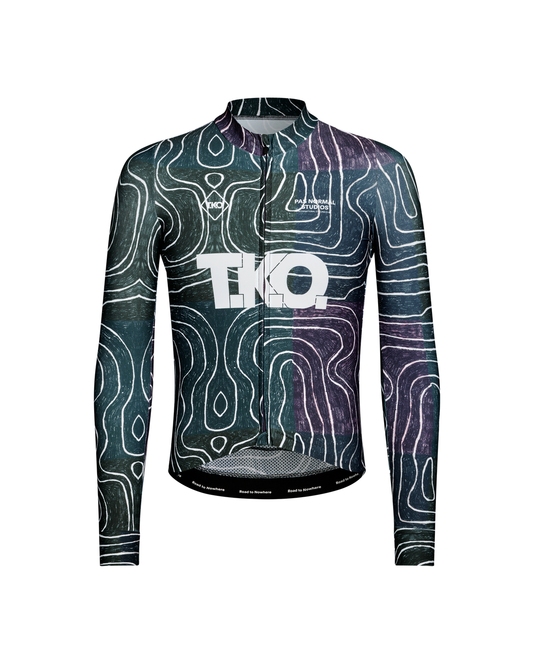 T.K.O. Mechanism Long Sleeve Jersey - T.K.O. Black Multi