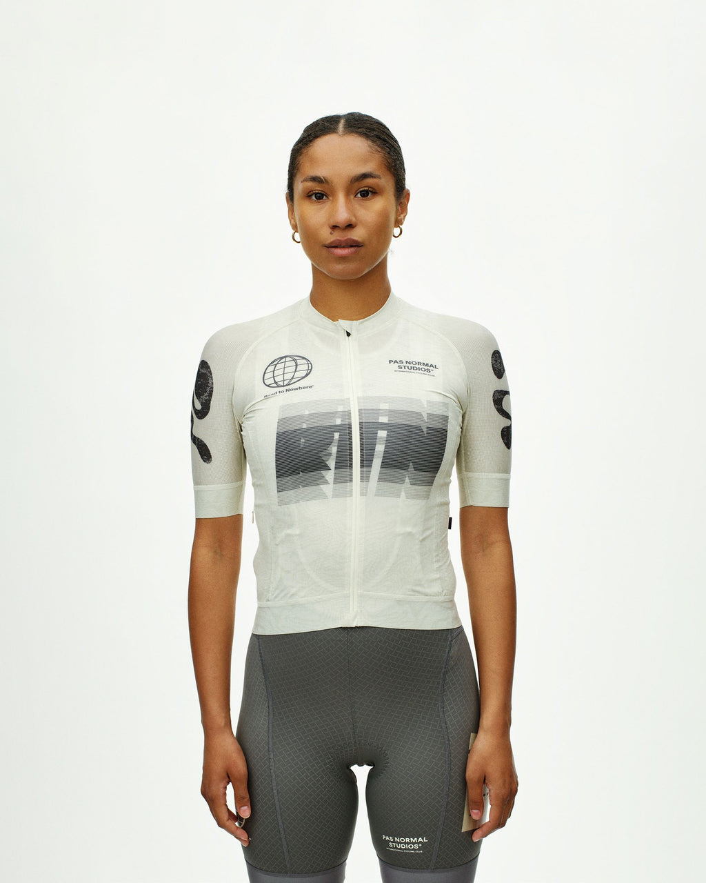 Women´s Mechanism Logo Jersey - AOP RTN Off White