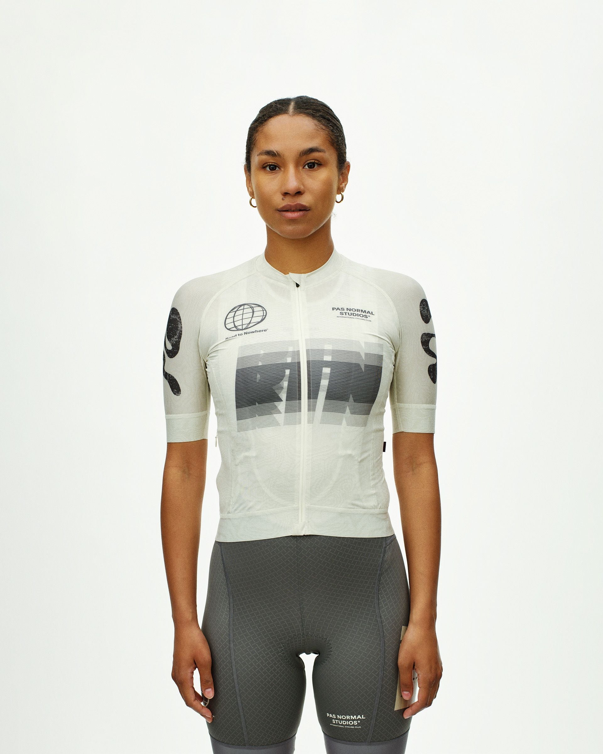 Women´s Mechanism Logo Jersey - AOP RTN Off White