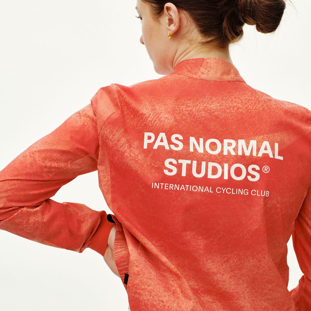 Women´s Mechanism Stow Away Jacket - AOP Hibiscus Orange