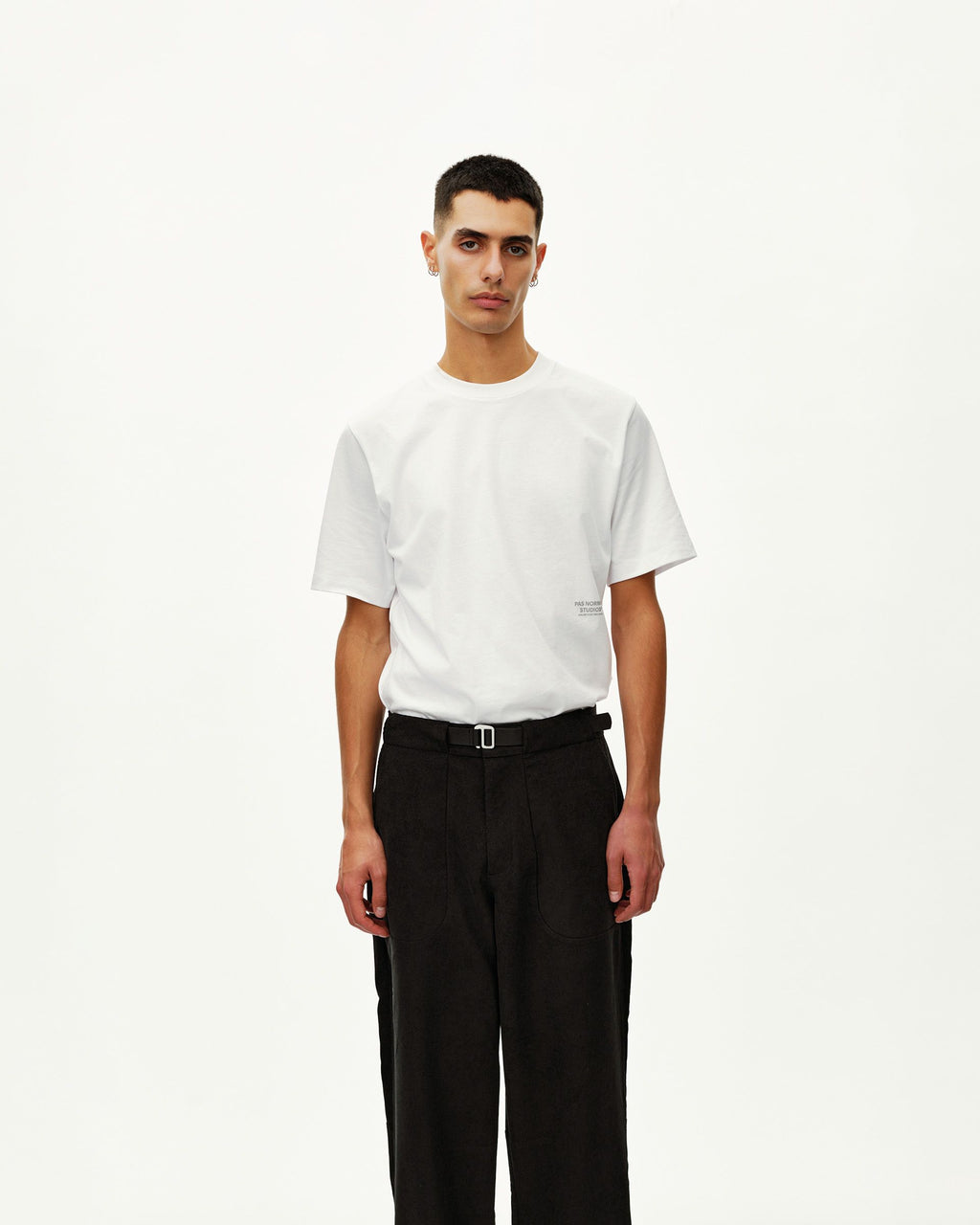 Off-Race Corduroy Pants - Black