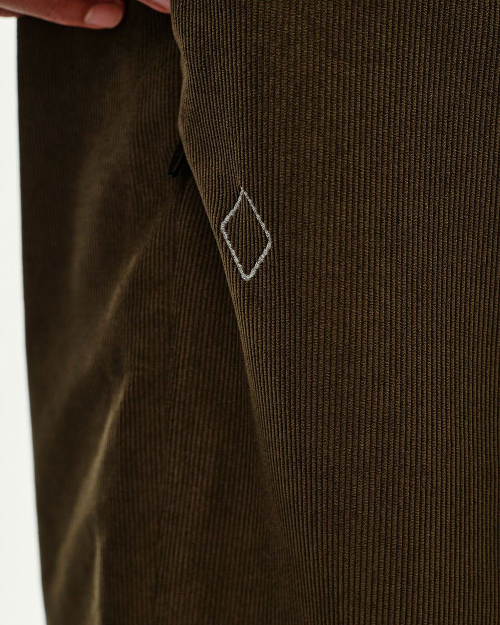 Off-Race Corduroy Pants - Deep Olive