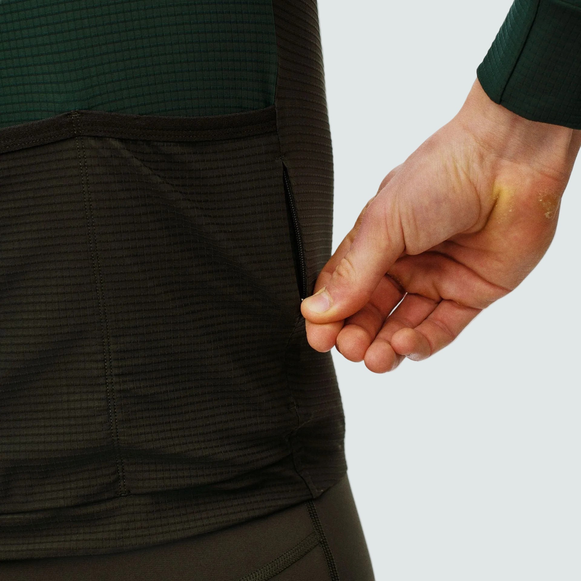Mechanism Pro Long Sleeve Jersey - Petroleum / Dark Olive