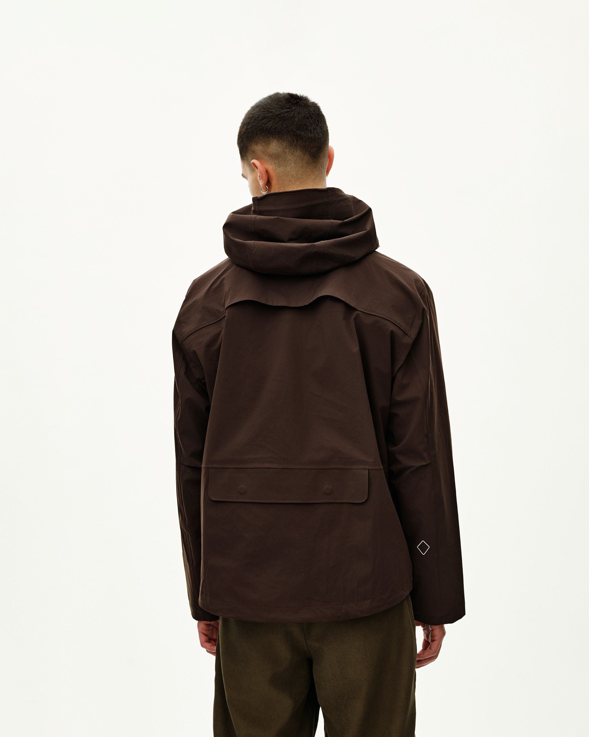 Off-Race 3L Shell Jacket - Dark Coffee
