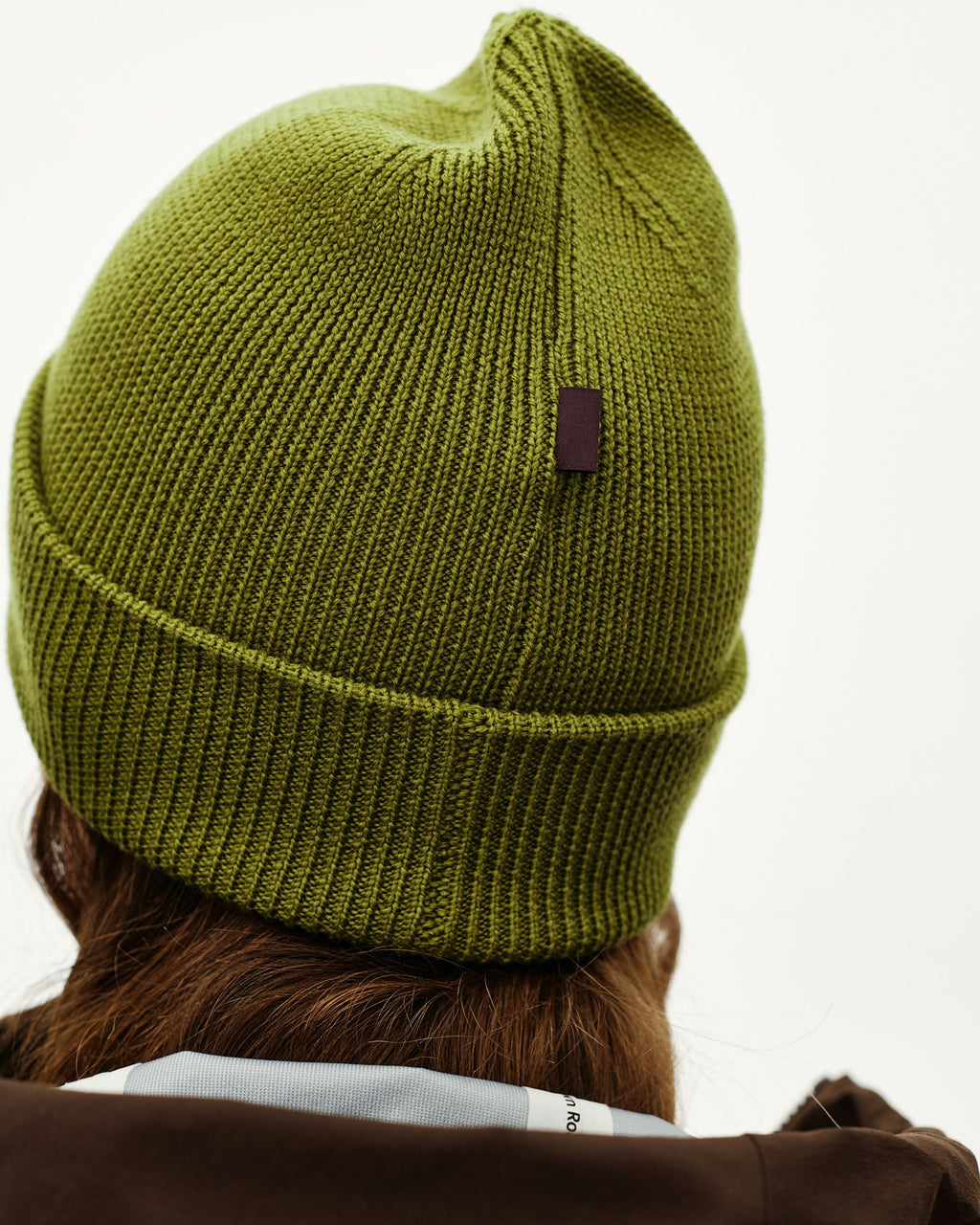 Off-Race Heavy Knit Beanie - Dark Lime