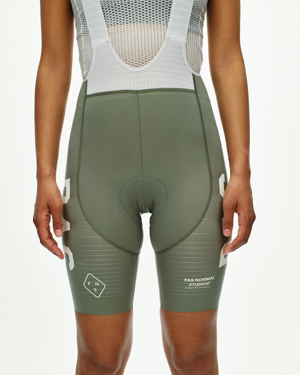 Womens PAS Mechanism Pro Bibs - Grey Moss