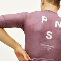 Mechanism Jersey - AOP Dark Mauve