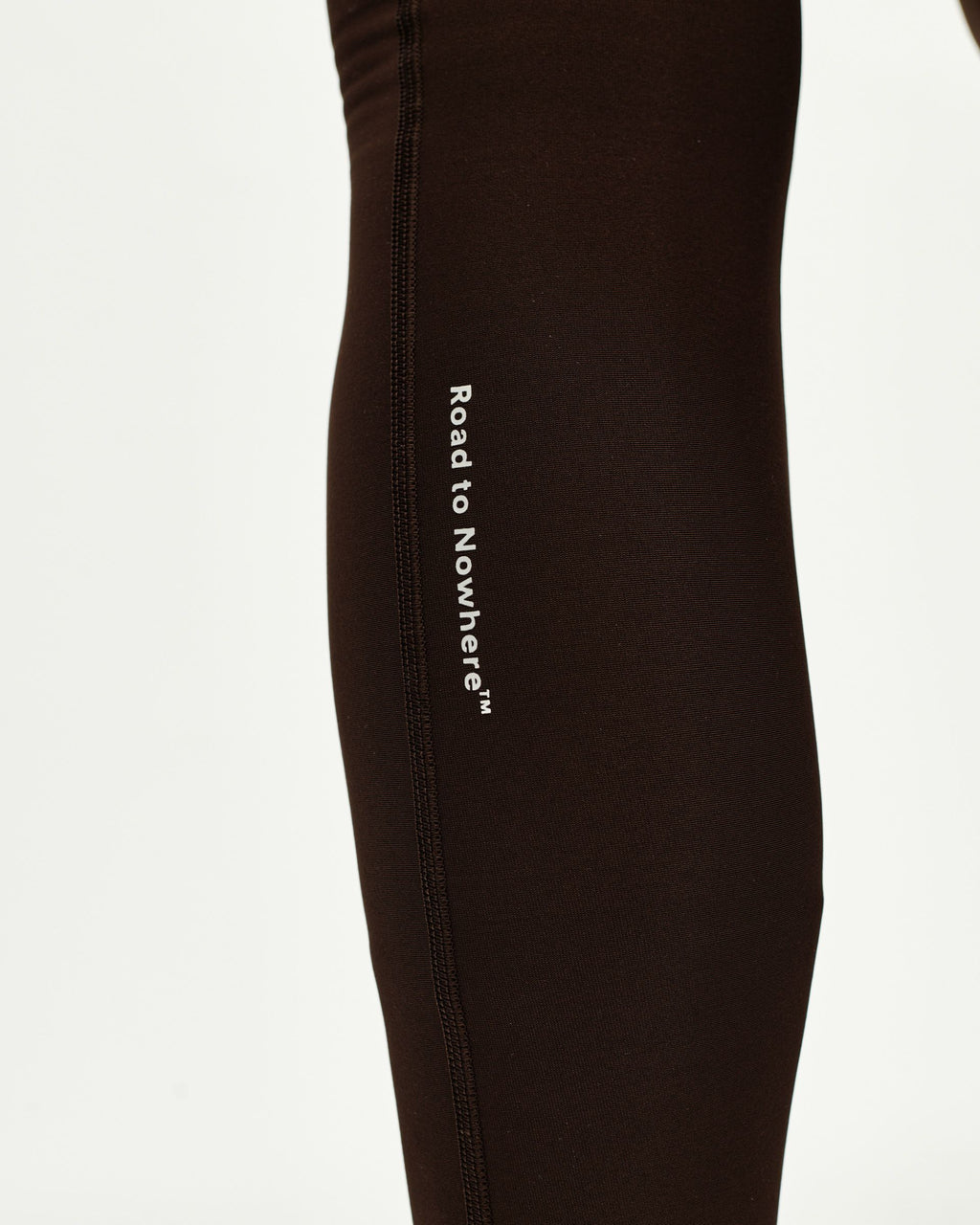 Women´s Mechanism Thermal Long Bibs - Dark Coffee