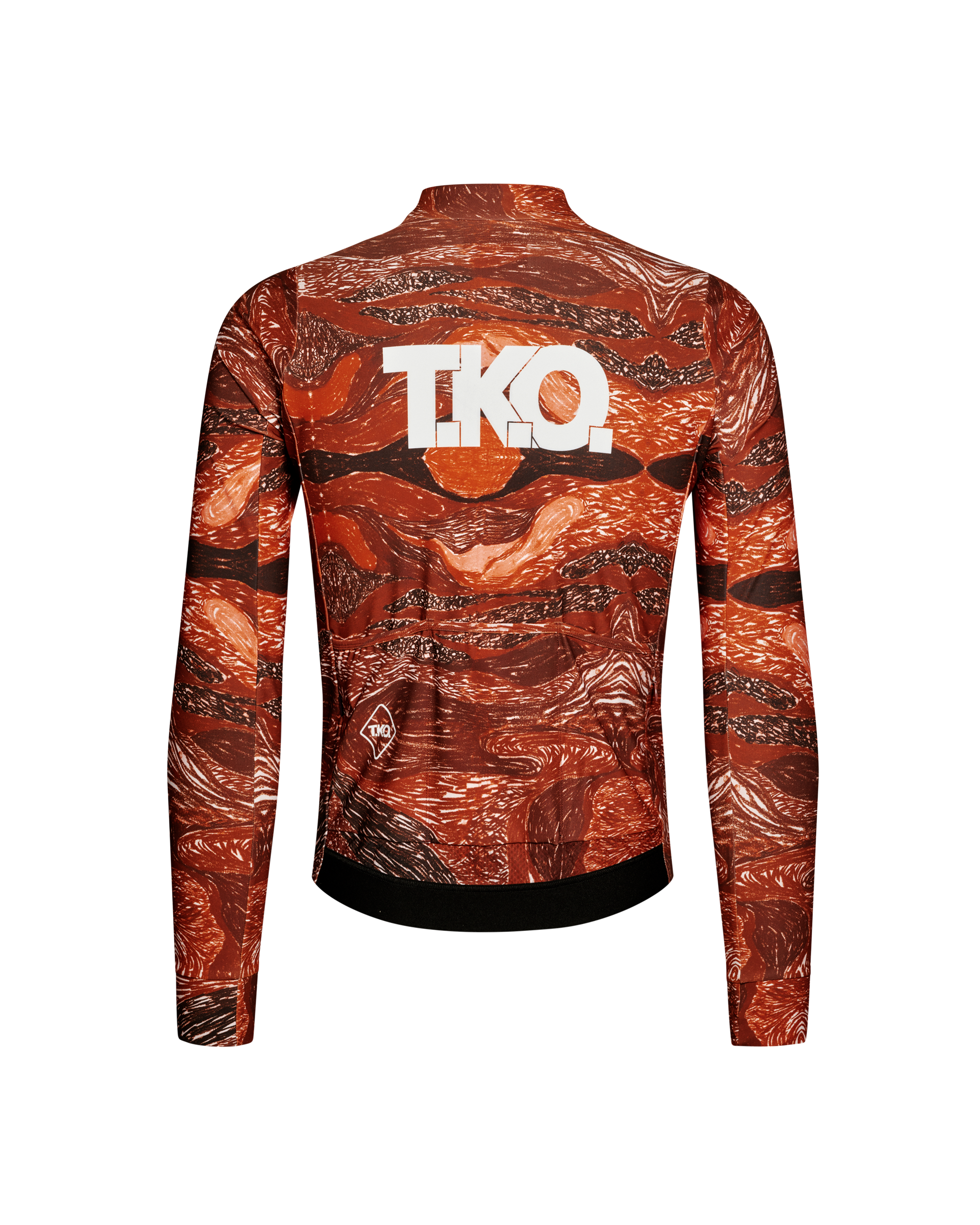 T.K.O. Woven Long Sleeve Jersey - T.K.O. Red