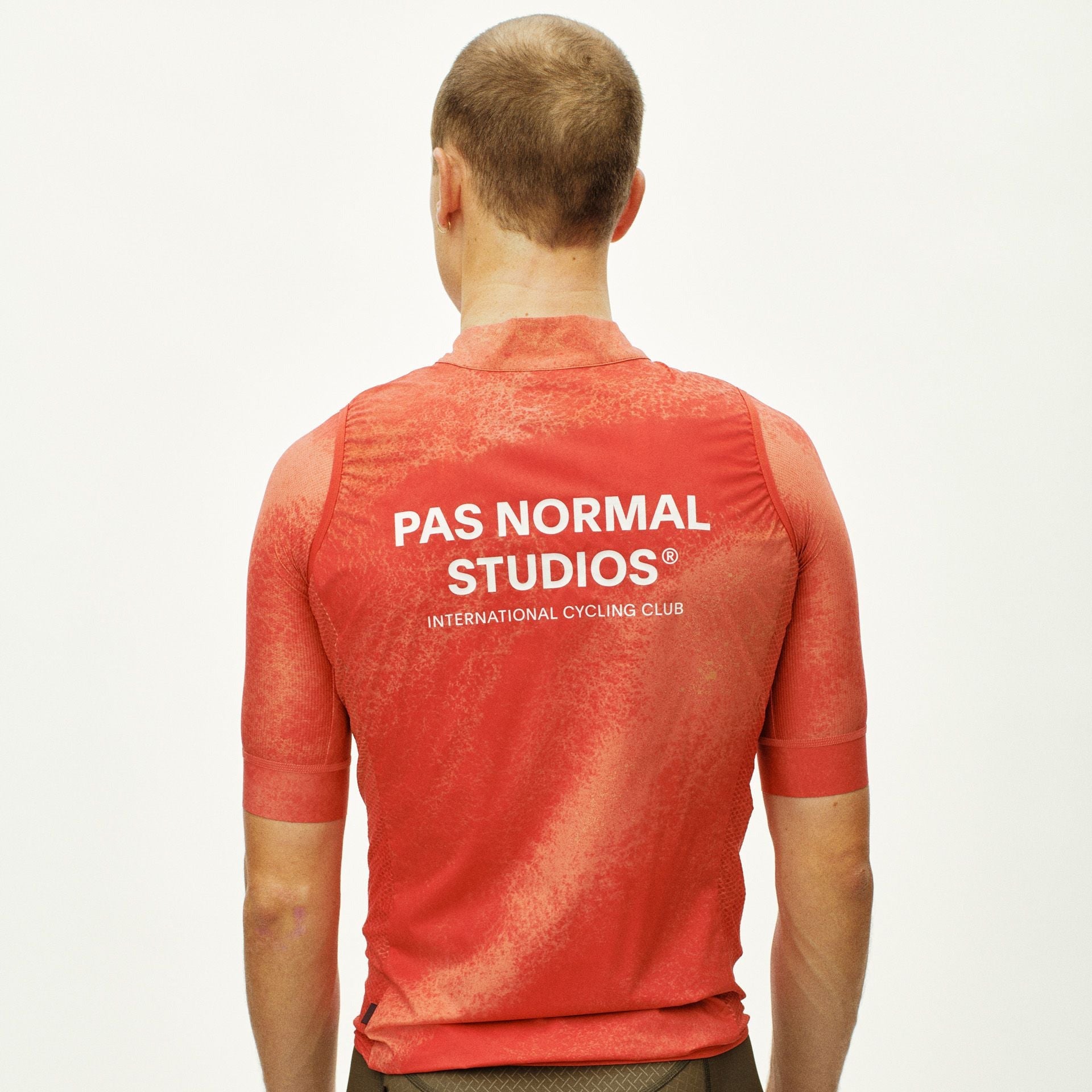 Mechanism Stow Away Gilet - AOP Hibiscus Orange