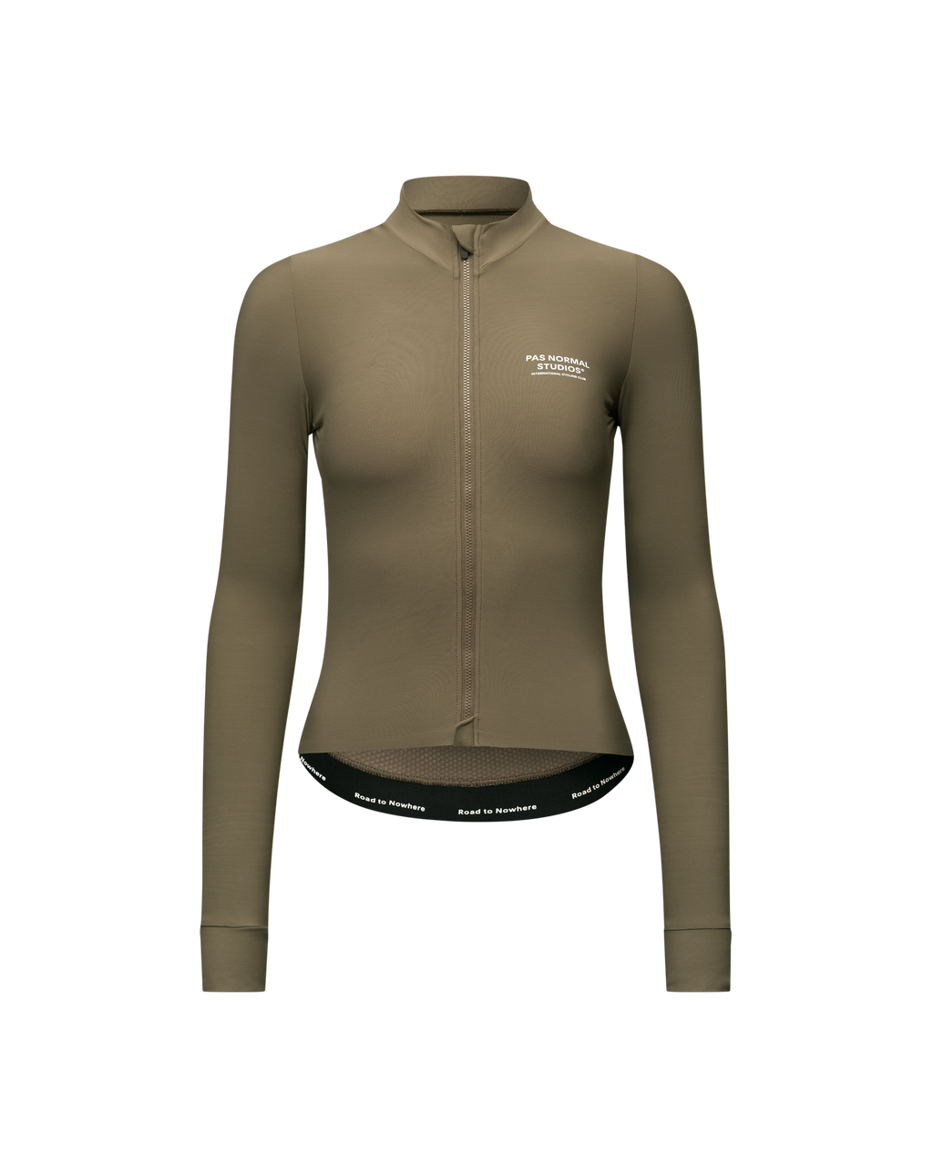 Womens Mechanism Long Sleeve Jersey - Mud