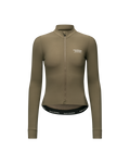 Womens Mechanism Long Sleeve Jersey - Mud