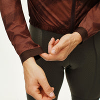 Mechanism Stow Away Jacket - AOP Light brown