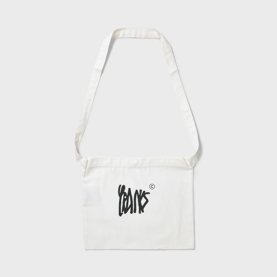 Cranks Logo Musette - White