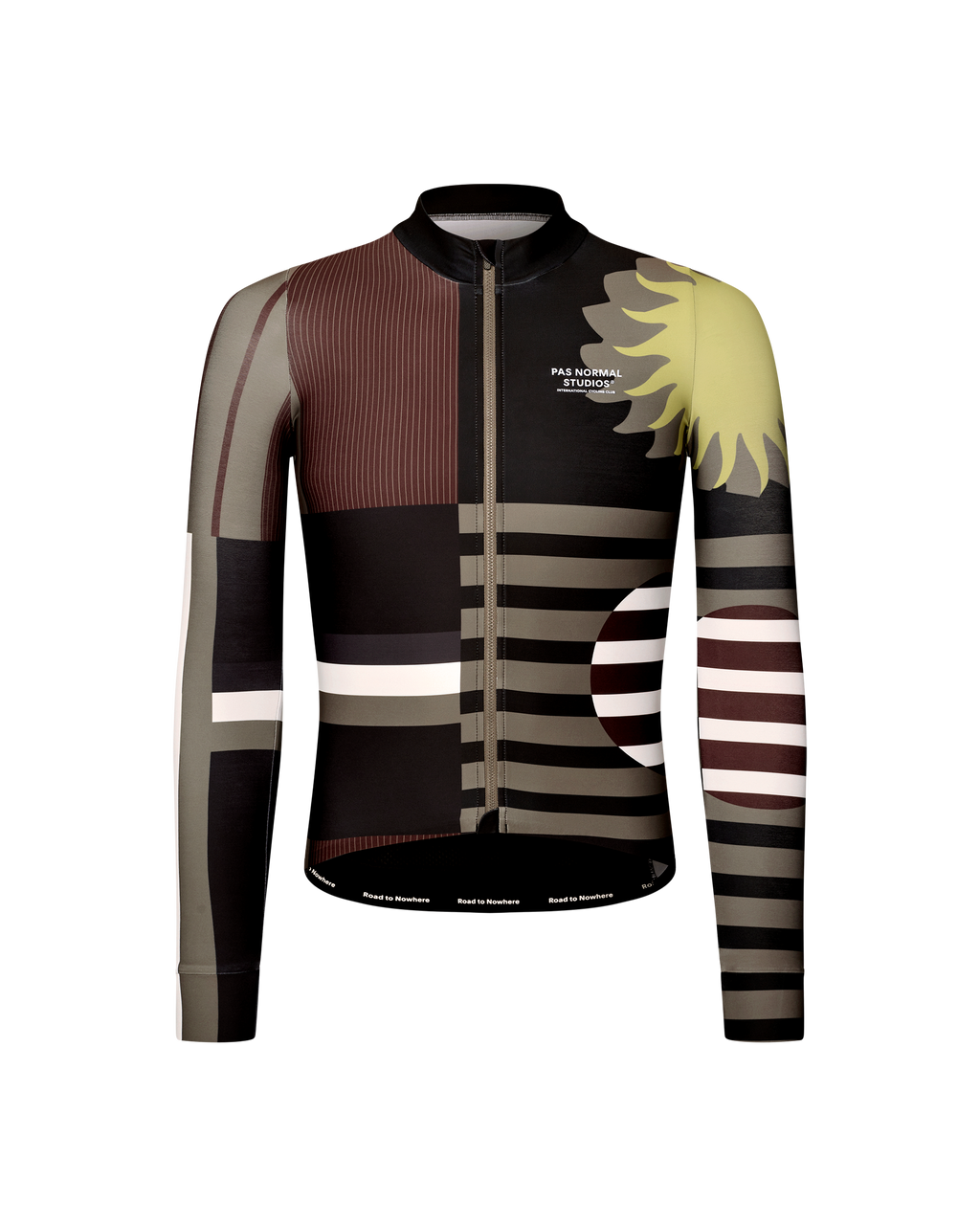 Mechanism Long Sleeve Jersey - AOP International Dark Olive