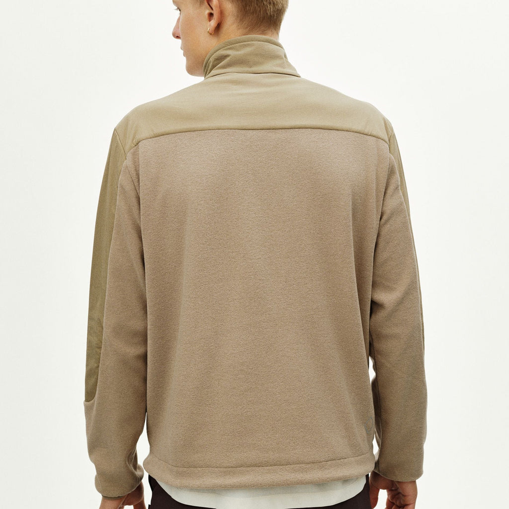 Off-Race Light Fleece Half-Zip - Beige