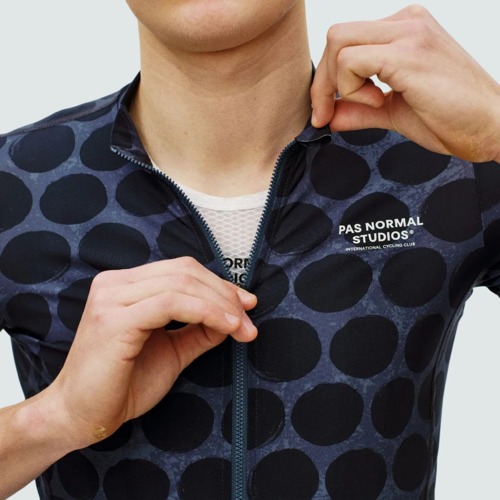 Essential Jersey - Dot Dark Navy