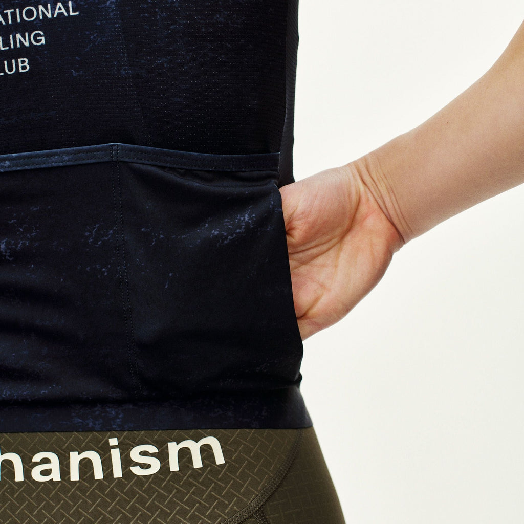 Women´s Mechanism Jersey - AOP Indigo