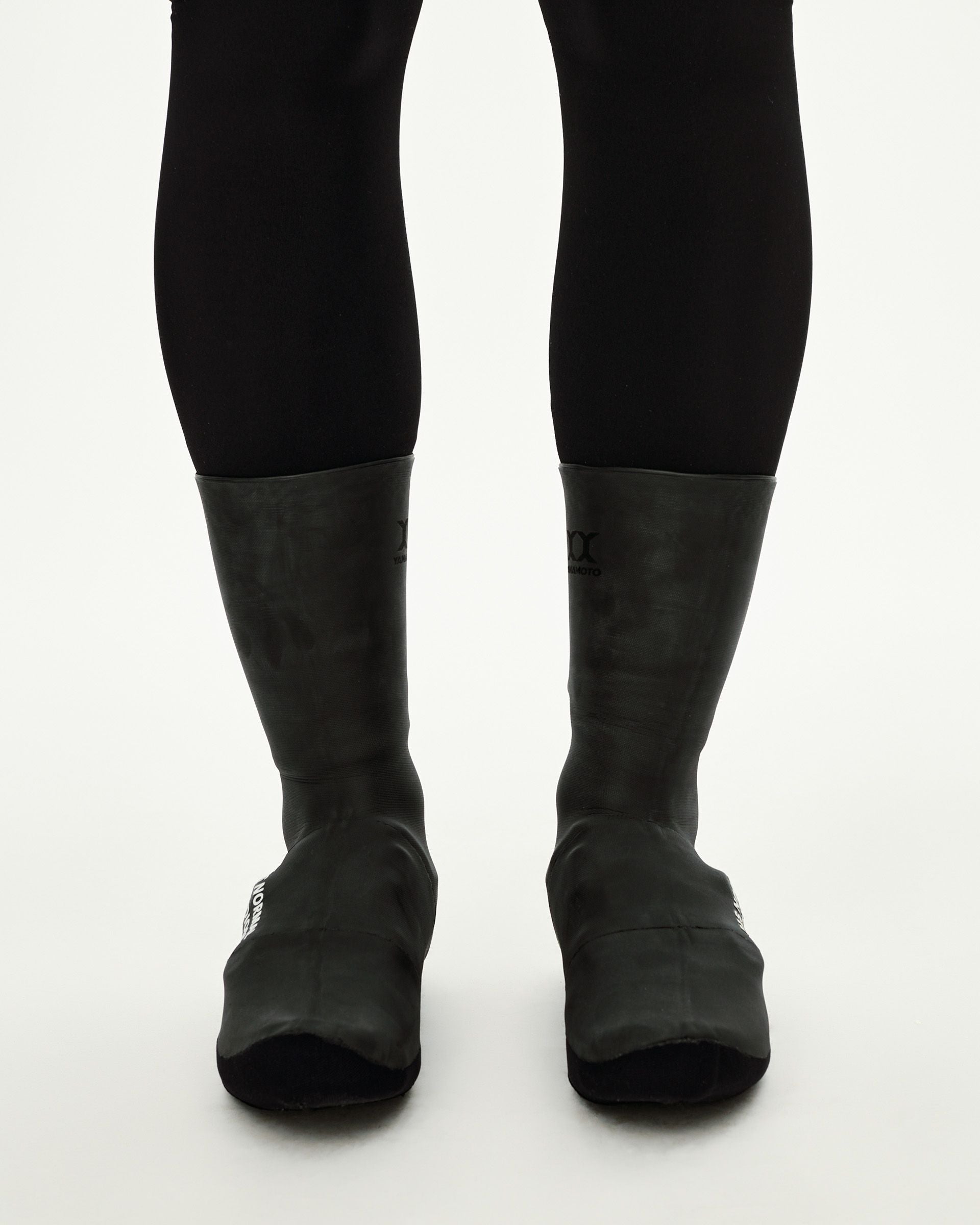 Logo Heavy Overshoes - Black