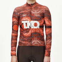 T.K.O. Women's Mechanism Long Sleeve Jersey - T.K.O. Red